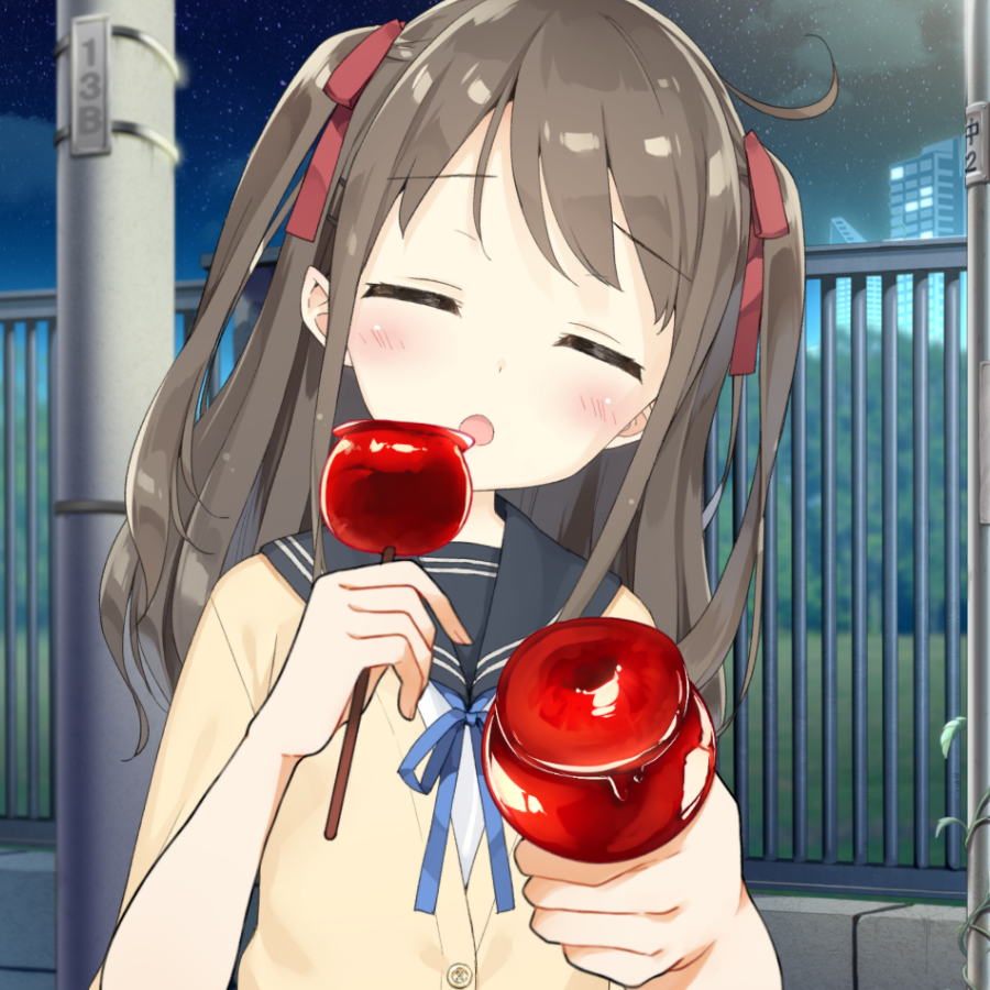 4o_Amu's tweet photo. ✧8月のフリー素材配布✧

お祭りセットより、りんご飴の画像素材です🍎 加工等ご自由にお使いください！✨
(RT、いいね、フォローしてくださるととても嬉しいです🌸)
��の他素材はこちらから👇
https://t.co/eapXvJC2rB 
#Vtuber素材  #フリー素材  #VTuberAssets #配信素材 #あむのおみせ https://t.co/FtRzBFn3WV