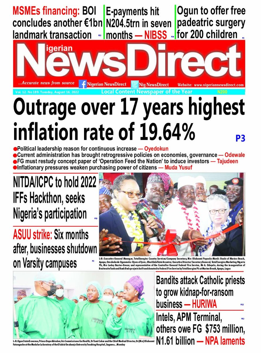 Nigerian NewsDirect (@NigNewsDirect) / X Foto