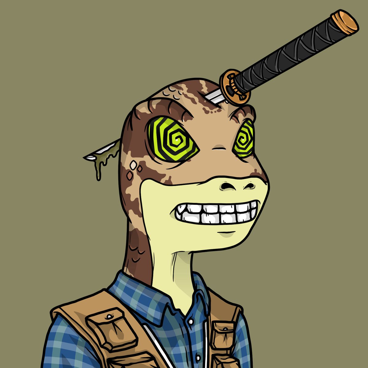ATrueCatalyst's tweet photo. @FerranCrypto @ReptilianRenegg Brown snakeskin π¦π₯
#lizardweek #lizardish https://t.co/2jiBTdmACg