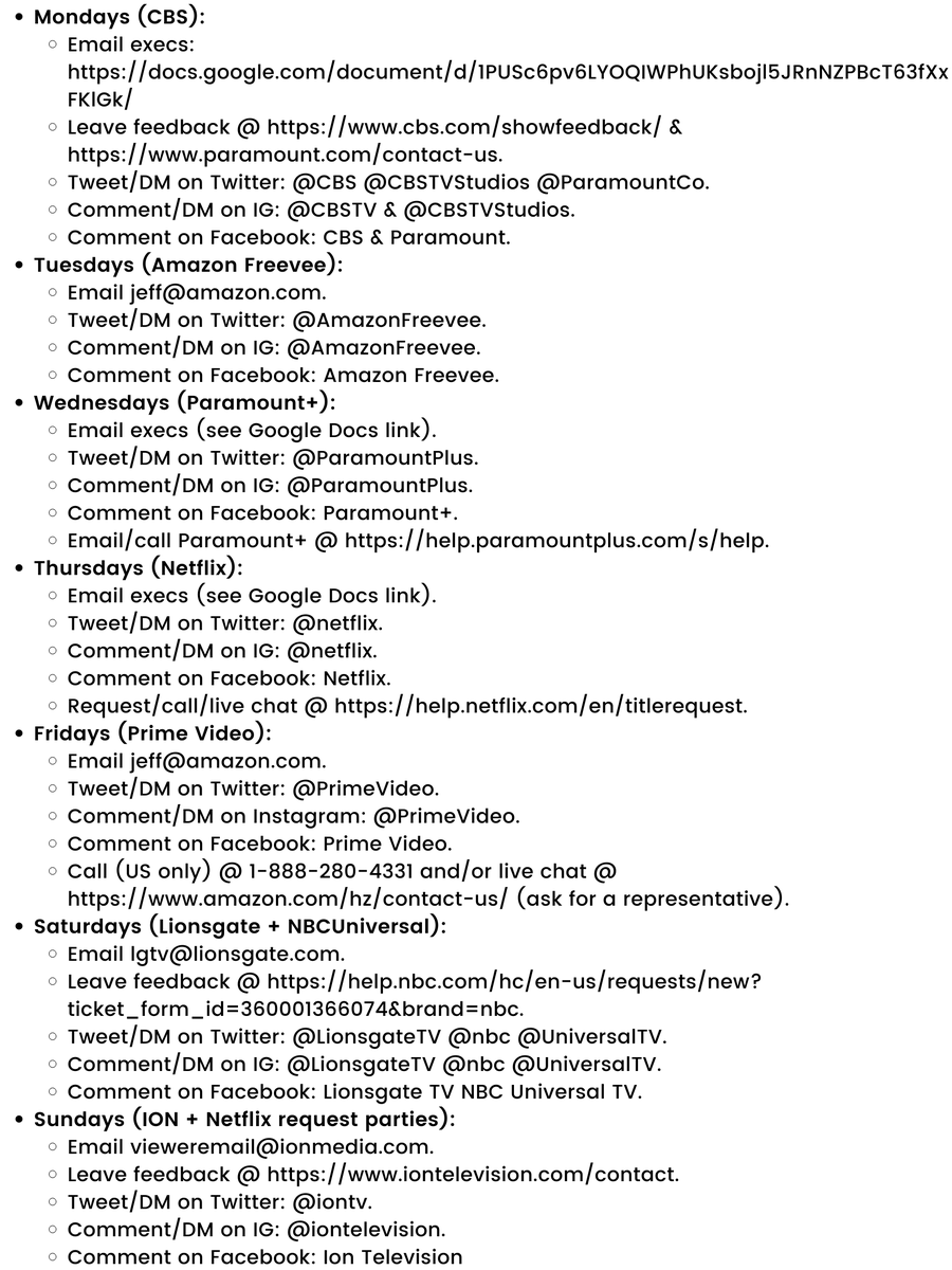 We're focusing on bringing attention to the #SaveMacGyver campaign through #MacCommunication and we want you to join us! Check out this list of daily tasks and refer back to it throughout the week. More info is available in our pinned tweet thread.