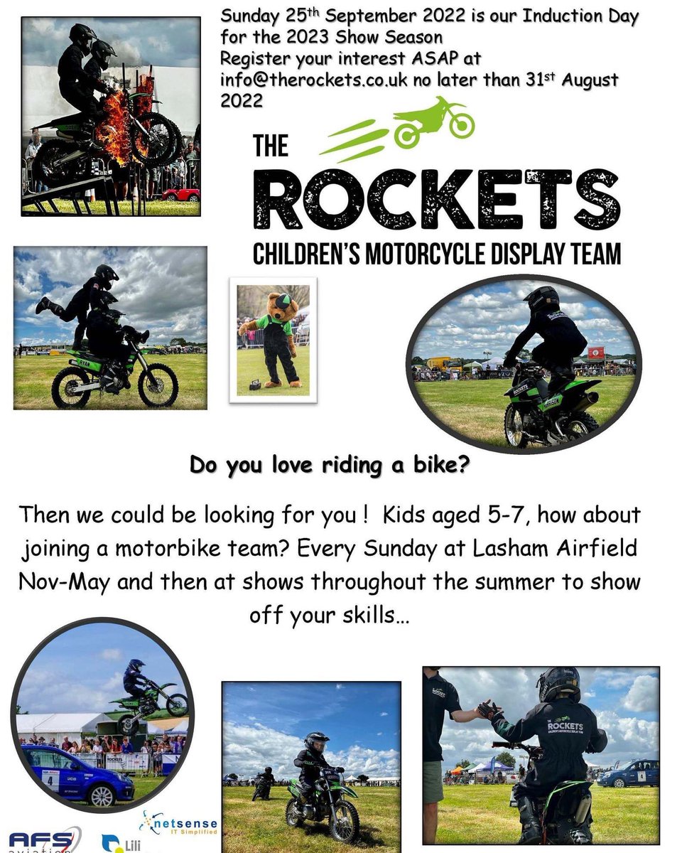 The Rockets Children’s Motorcycle Display Team tweet media