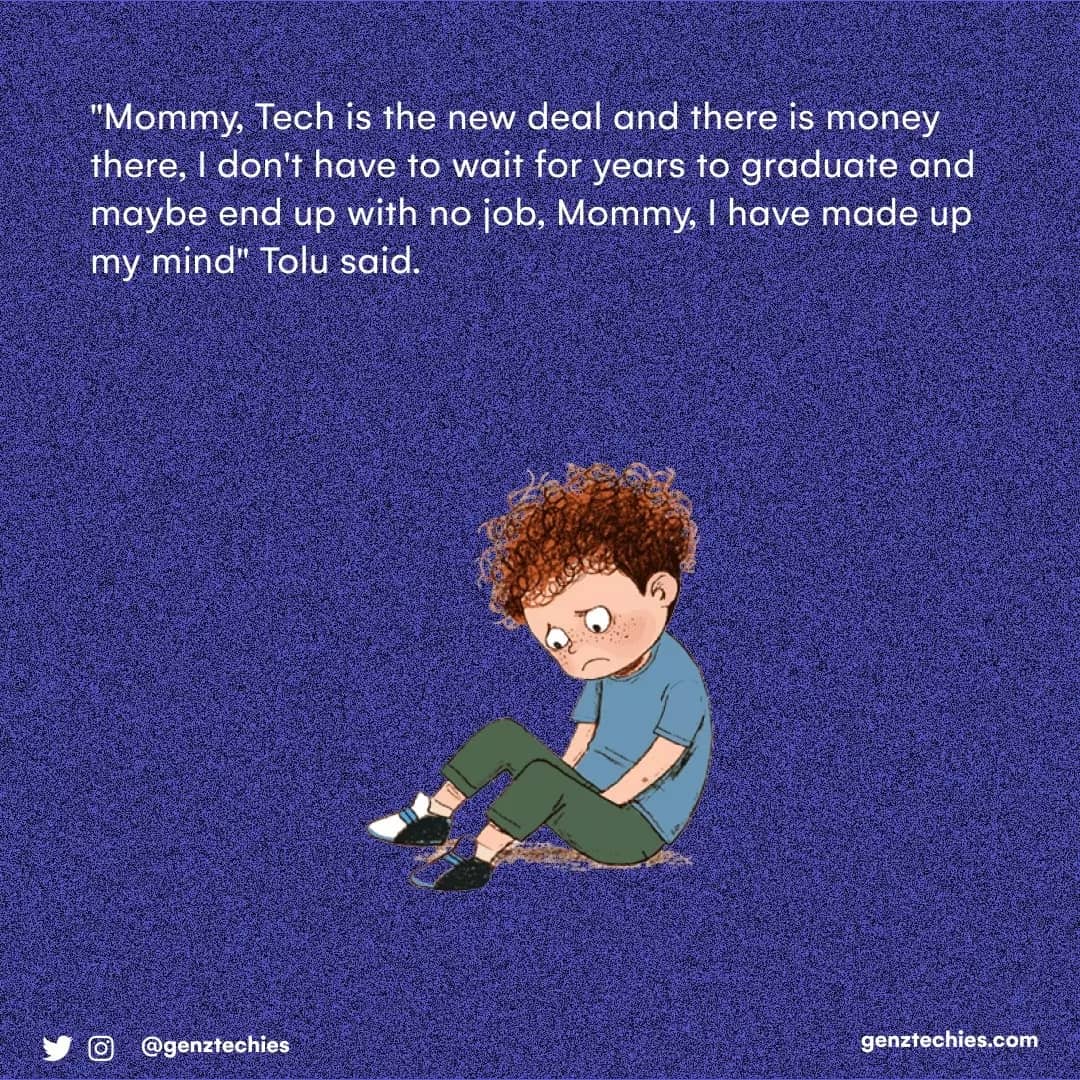 genztechies's tweet photo. If Tolu was your Friend, what advice would you give Tolu??

A Thread. 

#100daysofcode #coding #programming #devcommunity #JavaScript #GenZtechies https://t.co/FOGEpEOzRa