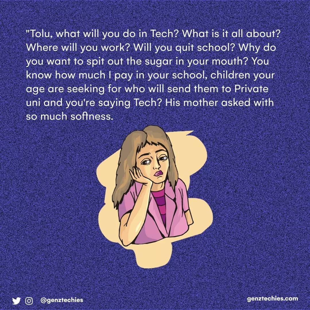 genztechies's tweet photo. If Tolu was your Friend, what advice would you give Tolu??

A Thread. 

#100daysofcode #coding #programming #devcommunity #JavaScript #GenZtechies https://t.co/FOGEpEOzRa