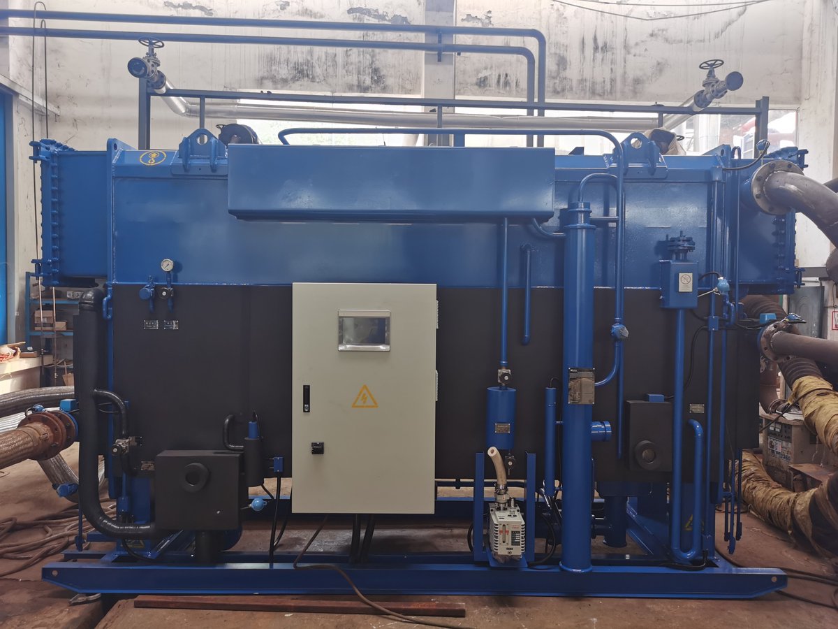 Alicia9961206's tweet photo. #Hope #Deepblue hot water #absorptionchiller
#Chiller is under testing before delivery, which will be combined with #CHP system to provide #cooling for a plastic factory in Europe.
#HVAC #Deepblue #Waste #Cogeneration #Trigeneration https://t.co/9tJl4eZrSk
