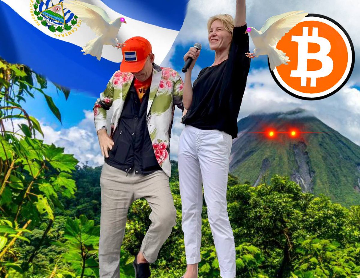 stacyherbert's tweet photo. #Bitcoin + #Bukele = 
#BoomTimes &amp; #BrandValue in El Salvador 🇸🇻🚀 https://t.co/AlviWYkJZG