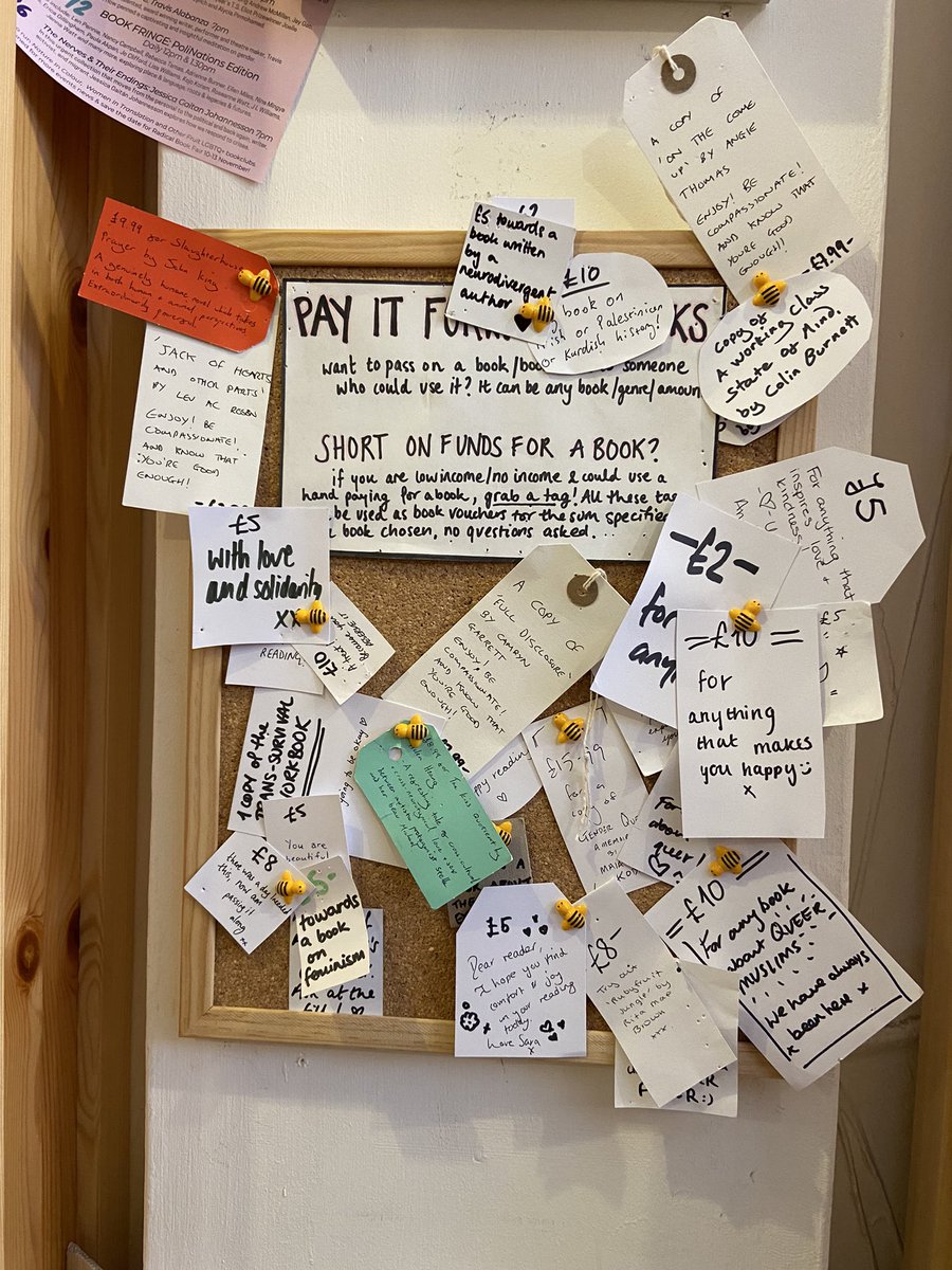 flewis93's tweet image. This filled my heart with joy! Loved @Lighthousebks pay it forward board. First time I’ve seen this in a book shop and makes complete sense. Books should be for all regardless of circumstances 📚