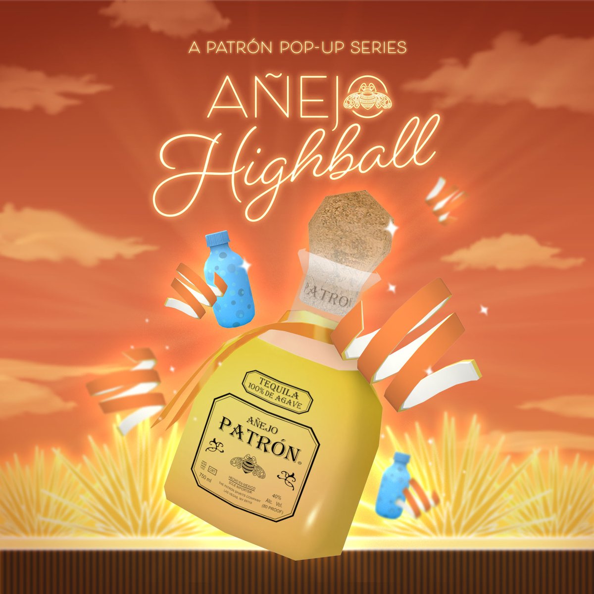 Last call to join <a href="/Patron/">Patrón Tequila</a> in Decentraland! This weekend, complete cocktail-themed quests for the chance to win exclusive prizes or even a luxury trip to Mexico. #PatronTequilaverse 
Rules fooji.info/foojipatron
Jump in:👇
events.decentraland.org/event/?id=1b8a…