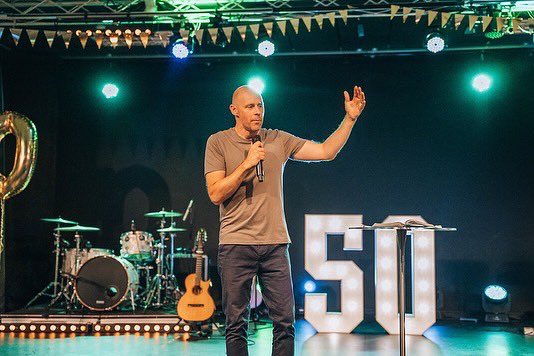 JonnyJLee's tweet photo. 50 year celebration of @renewalcc to leading the church on into day one of a new cycle #letusstart #fromonetomany #thestorycontinues https://t.co/ZaoB2adOfV