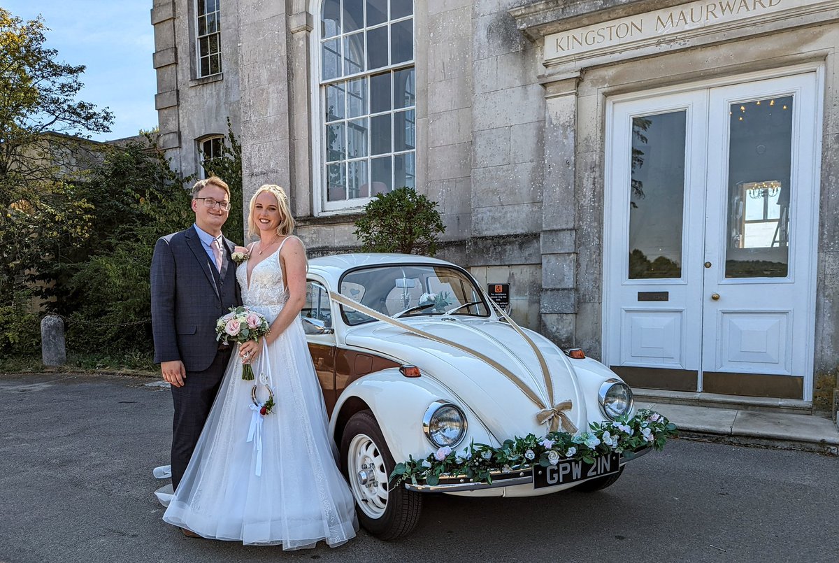 justmarriedvw's tweet image. 💗 A Big Congratulations to our lovely couple, Adam &amp;amp; Emma who got married Saturday 13th at the stunning Kingston Maurward Events and Weddings . Was a pleasure to  meet you both and best wishes for your happy future together. 💗