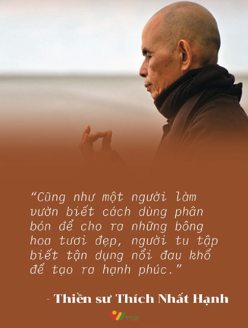 GroupWaha's tweet photo. "Cũng như một người làm vườn biết cách dùng phân bón để cho ra những bông hoa tươi đẹp, người tu tập biết tận dụng nỗi đau khổ để tạo ra hạnh phúc".
#_Thiền_sư_Thích_Nhất_Hạnh_#
XEM THÊM TẠI ĐÂY: https://t.co/NzNHyN58vE #quotes #quoteshay #haveagoodday https://t.co/CnvcgzeW9u