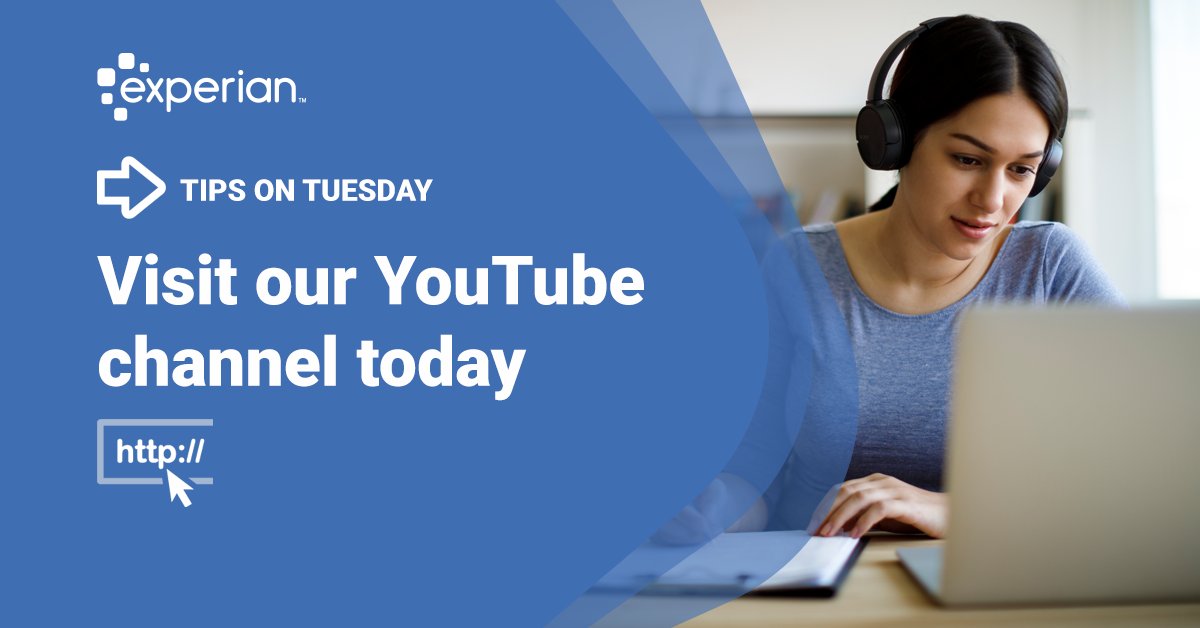 ExperianBAssist's tweet photo. From discovering what a business credit score is to helping you find new customers, our #YouTube channel is full of videos all designed to help you run your business smoothly ๐ฝ๏ธ๐ https://t.co/YdLzRcAvi1
#smallbiztips #smallbusiness #startup #TipsOnTuesday https://t.co/tJgGBBbOut