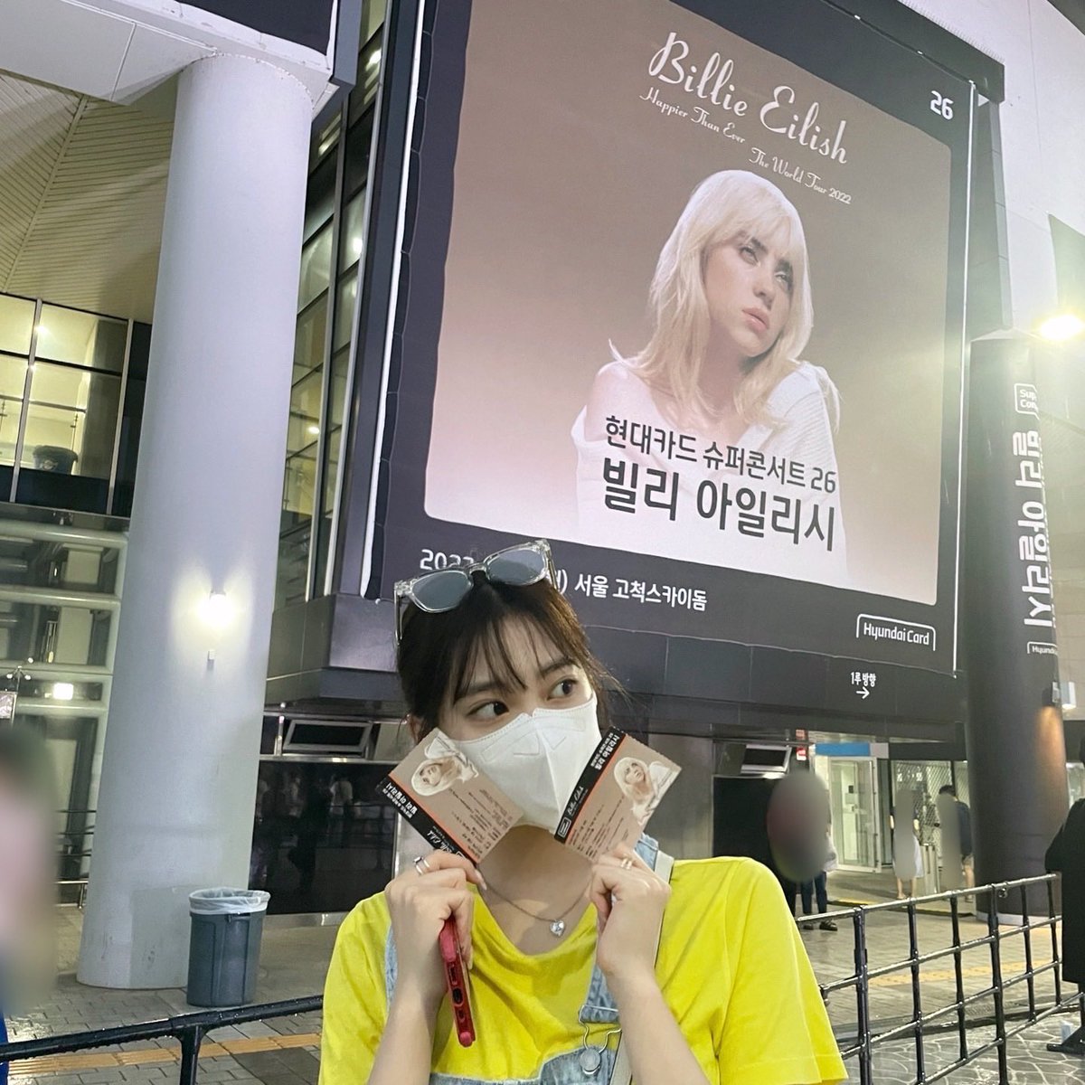 txtwklythinker's tweet photo. zoa, beomgyu, yeonjun, and taehyun went to billie’s concert! 🫶🏻 https://t.co/D1pK5Qmp7G
