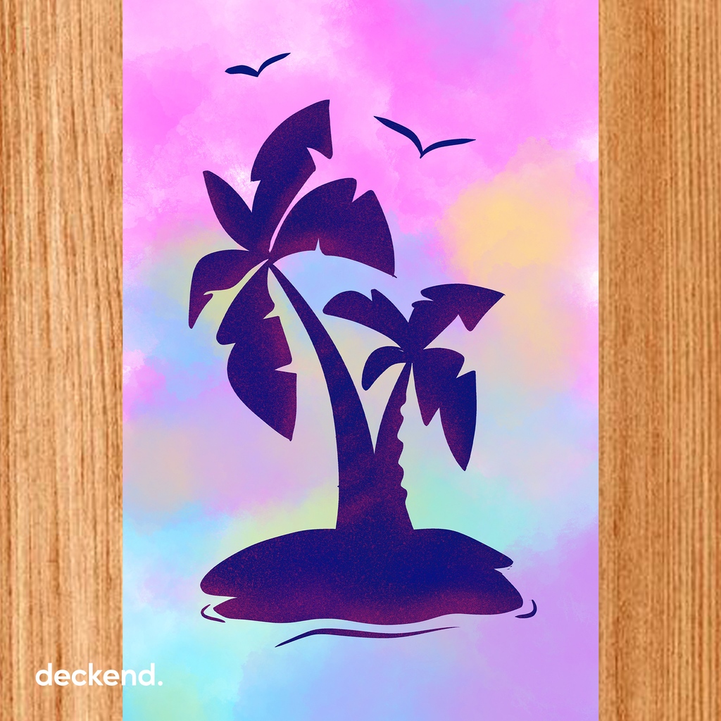 deckend_com's tweet photo. 🌴Get this colorful illustration portrait mounted on wooden texture!🌴  ''Lonely Island” by crookeddeck89
• 
Rate now on https://t.co/xGfmwpEo7A! #deckend https://t.co/DUGDOGHapu