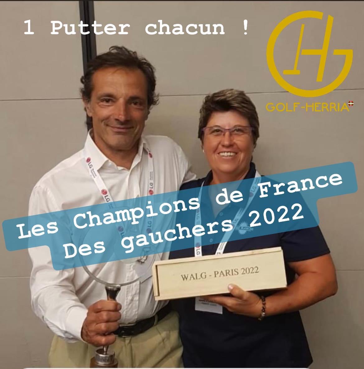 db0neill's tweet photo. Ça c’est fait ! A 2024 #golfherria #erdian #walg #promogolf #championnatdefrancedesgauchers #ainsivalavie #momentpresent #championdefrance https://t.co/hJqssHU4YG