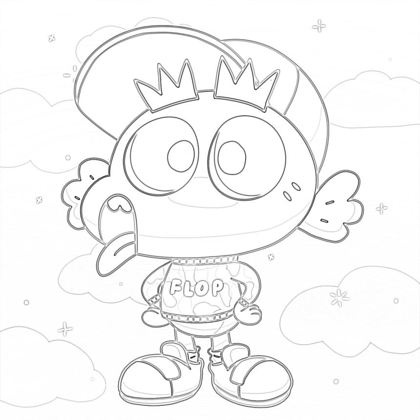 FloppyAndFriend's tweet photo. You can submit as many submissions as you like! Tweet your masterpiece, use the hashtag #FloppyColorContest & send to #-fan-art channel on our Discord, good luck Picassos ๐ค https://t.co/0W2lGhDaj2