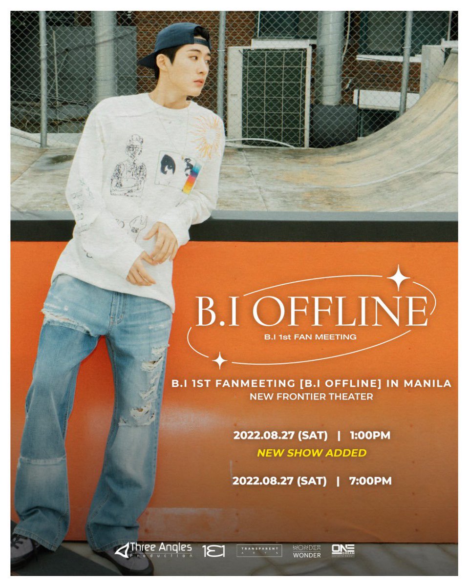 131online's tweet photo. B.I 1st Fan Meeting 
[B.I OFFLINE] in Manila

2022. 08. 27 (SAT) 1PM / 7PM
Coming Soon

#BI #비아이 #131Label https://t.co/r8yLFMpnr4