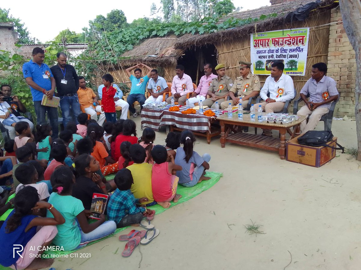AparFoundation's tweet photo. अपार फाउंडेशन
राष्ट्र सेवा के लिए समर्पित 
जय हिन्द 

भाटपार रानी https://t.co/Dw4fjGWC8R