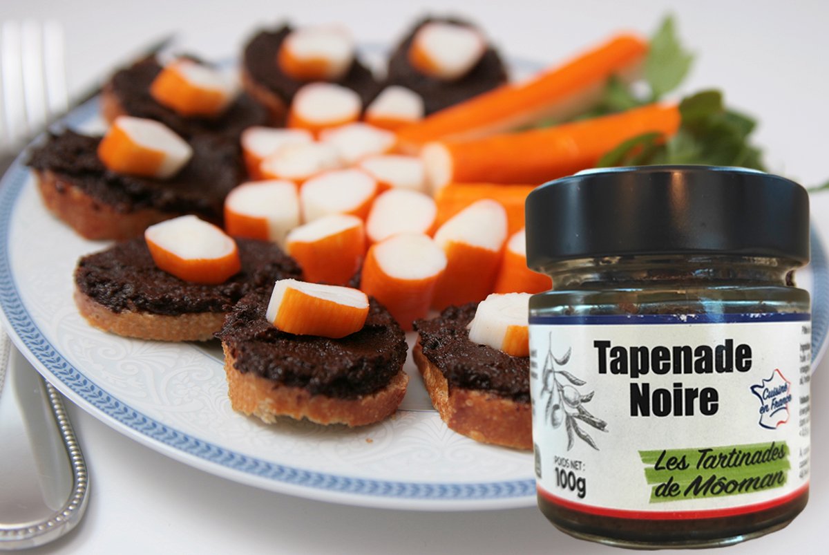 Les Tartinades de Môoman Tapenade Noire
Pour l’apéritif sur des toasts, croutons, blinis, gressins mais également en bruschettas, sandwichs et crudités.
christianpotier.fr/prestashop/fr/…