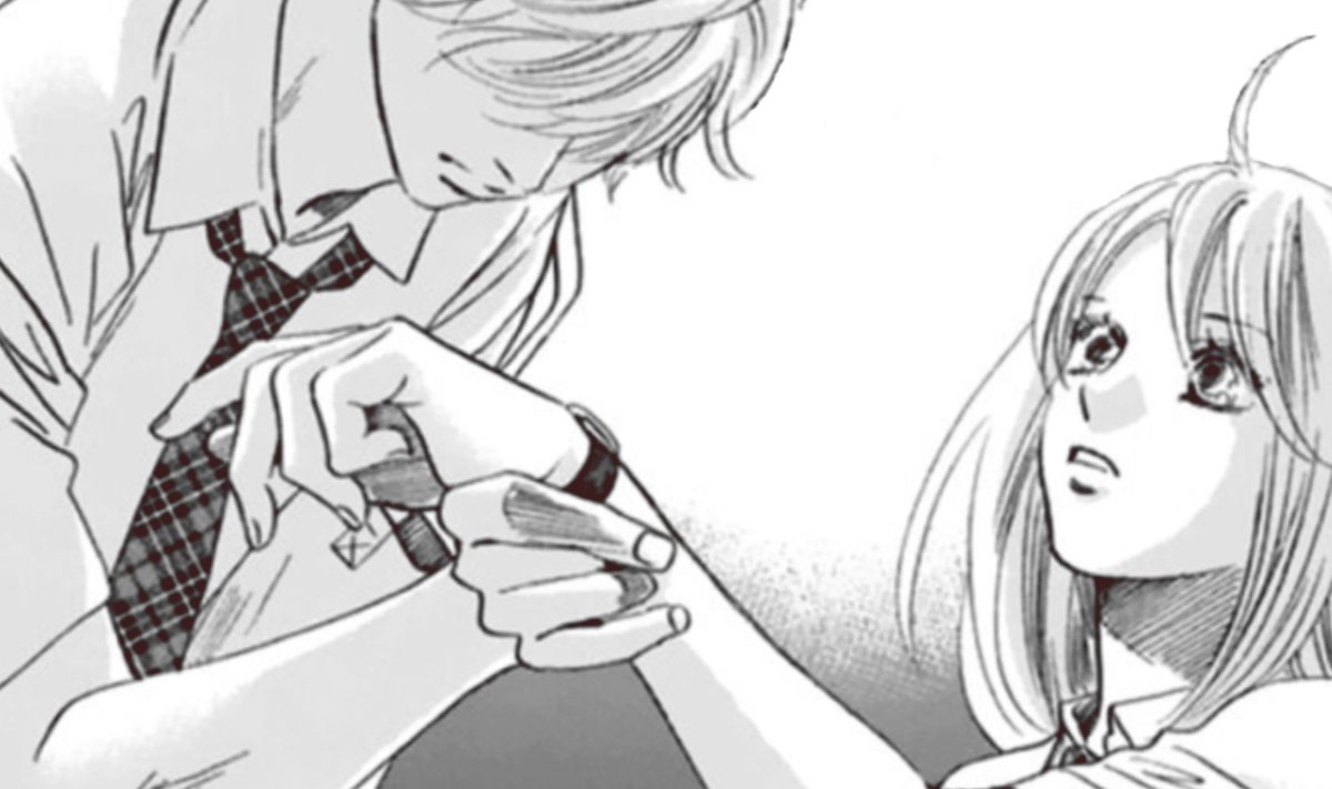 thehorsecharles's tweet photo. Taichi longed to hold Chihaya’s hand and never held hands directly (only on the wrists) &amp; it made me think that the day he finally reaches to hold her hand it will be all over for me. BUT I WAS WRONG SO WRONG. IT WOULD ALWAYS BE CHIHAYA WHO REACHES OUT TO HOLD HIS HAND IN THE END https://t.co/GzUZJfme4a