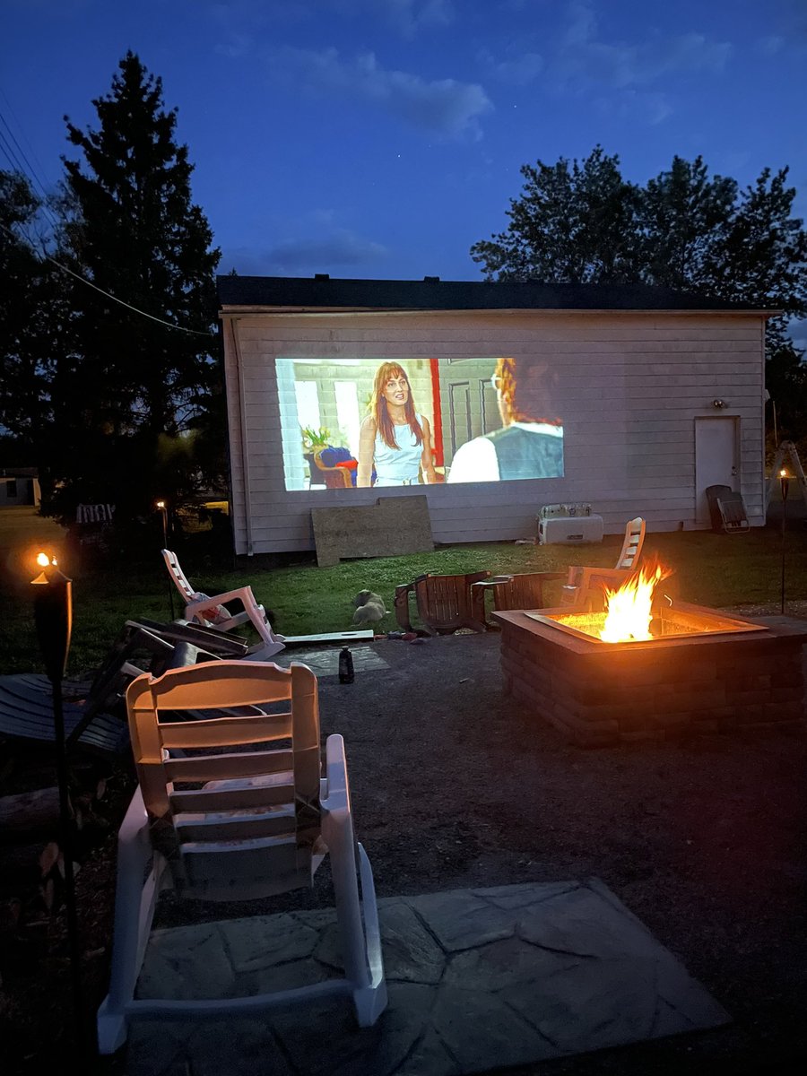 Nothing like a fire and a movie after a long day! <a href="/AdamSandler/">Adam Sandler</a> #thatsmyboy