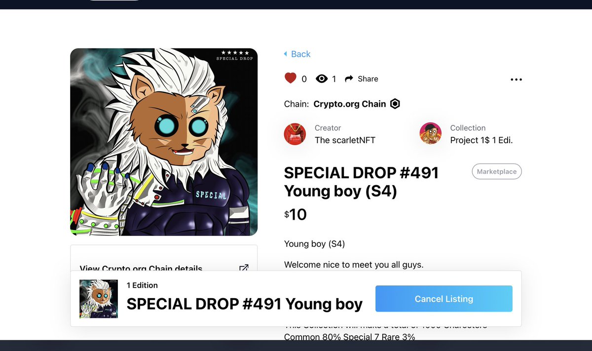 Drop on Crypto.com 
#SPECIAL DROP Young boy (S4)
AVAILABLE NOW!
(File gif)

crypto.com/nft/collection…

#Cro #Nfts #Cronos
