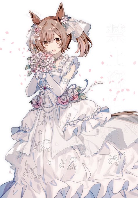 「wedding dress」 illustration images(Latest)｜21pages