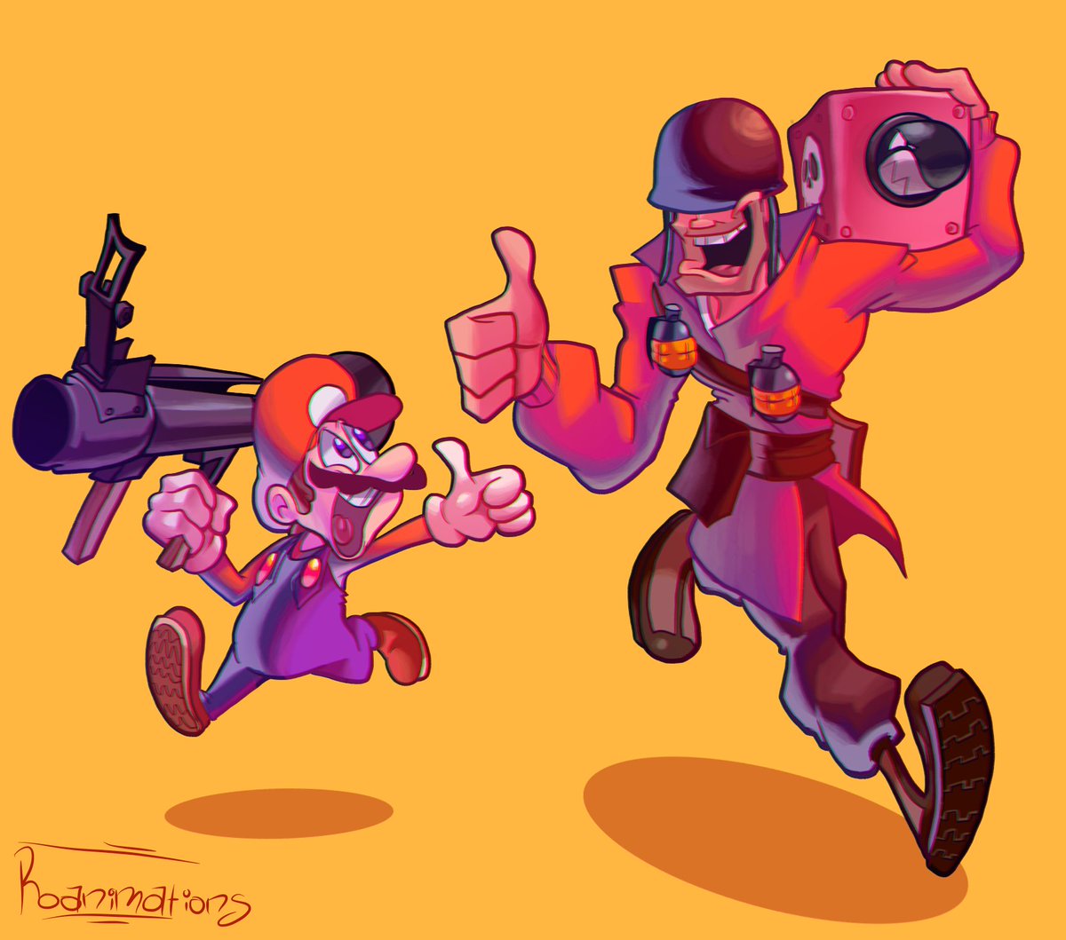 roanimations's tweet photo. Thanks Soldier https://t.co/7zgtY7Mrrn