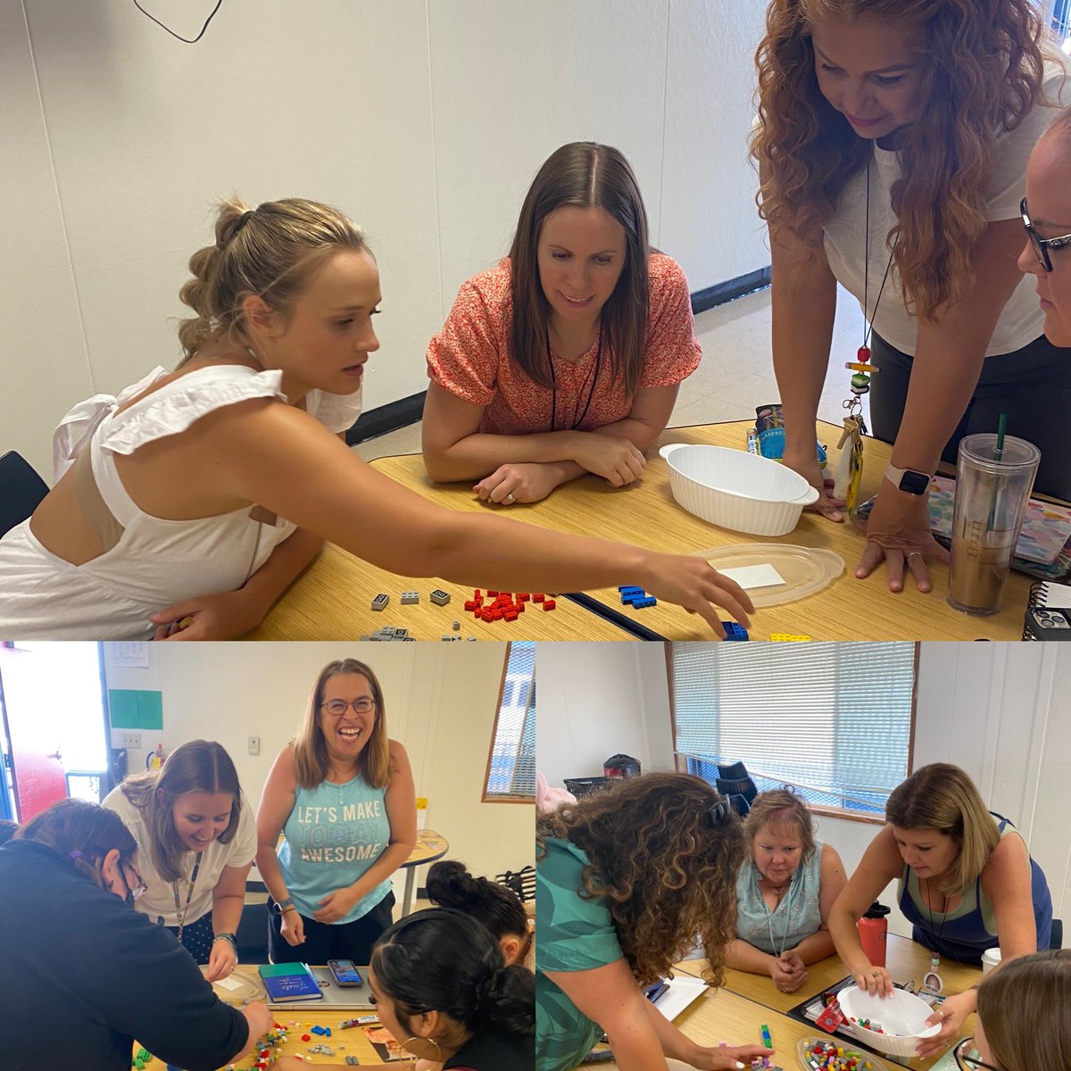 We had fun at our first staff meeting with our Lego activity <a href="/Dover_Bulldogs/">Dover Elementary</a> to kick off our new school year as a staff and celebrate our theme for the year #GameOn #wehavesomecompetitivepeople 😂