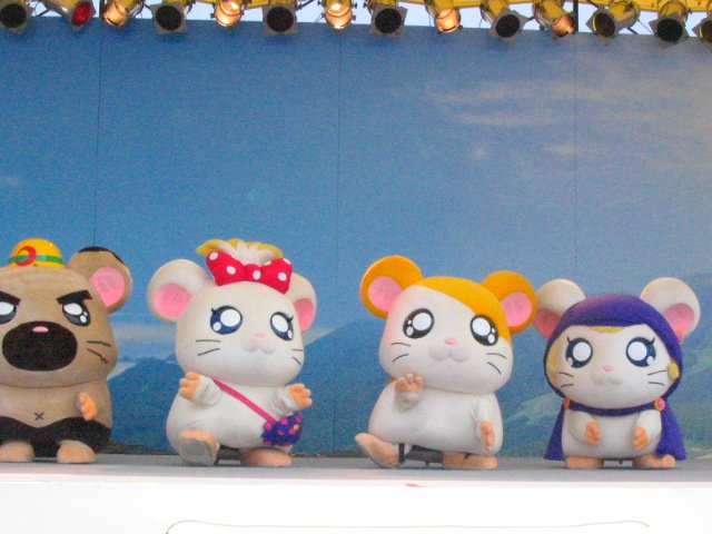 ハム太郎の着ぐるみ絡みの通知が度々来ますがハム太郎の着ぐるみを撮影