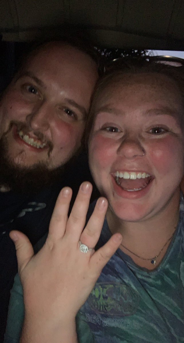 baeeronica's tweet photo. IM ENGAGED BITCHES!!!!!! https://t.co/V3cFLahs7G