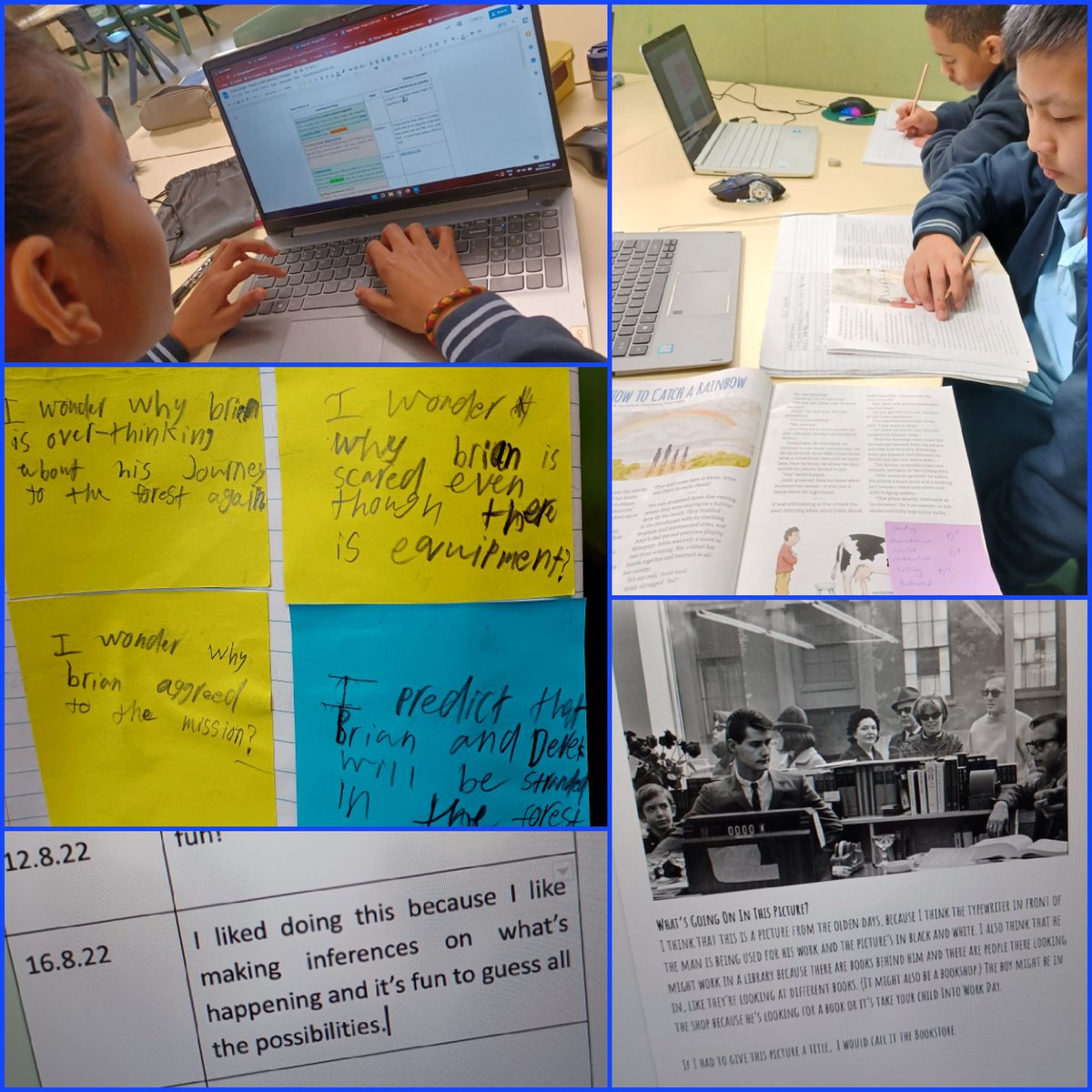 SNPSnews's tweet photo. Stage 3 are developing independence during Literacy Block time, providing feedback to teachers, selecting challenging texts, working online/offline, peer conferencing, self assessing #studentagency #highexpecations #independent #highschoolreadinesss #flexiblelearningenvironment https://t.co/LlVrPHlkJS