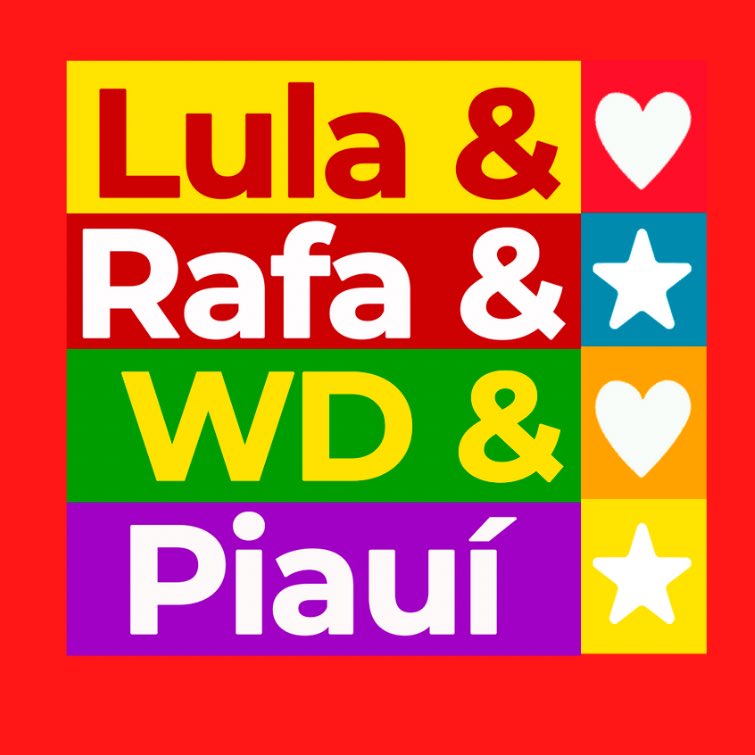 ptpi13's tweet photo. Começou! 🌟 Com Wellington, Rafael e Lula o Piauí vai seguir mudando e o Brasil vai ser feliz de novo! É 13! https://t.co/JxAEoXfpfx
