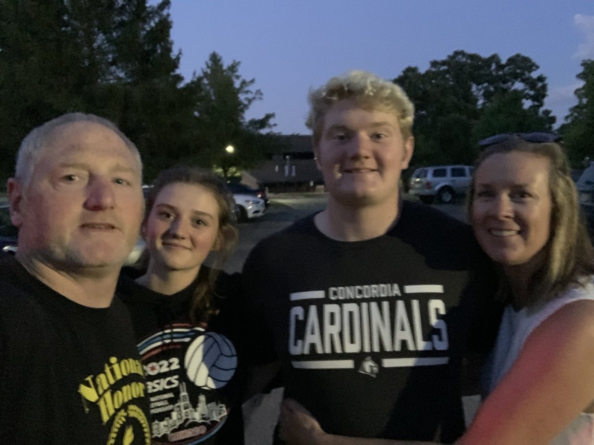 Beazley_60's tweet photo. Great visit with @beaz_63 Nice to be close! Great atmosphere @CUAA_Football developing great men. #OLRocks https://t.co/V3WstisuaT
