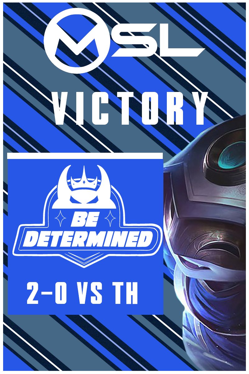 HorizonCasts's tweet photo. Thats a wrap on that series! @teambdetermined having a short night after a 2-0 victory over @TeamHarmonygg. They improve to 2-0 in the standings, and tie for 1st. GGWP! https://t.co/m4lajs3fx5
