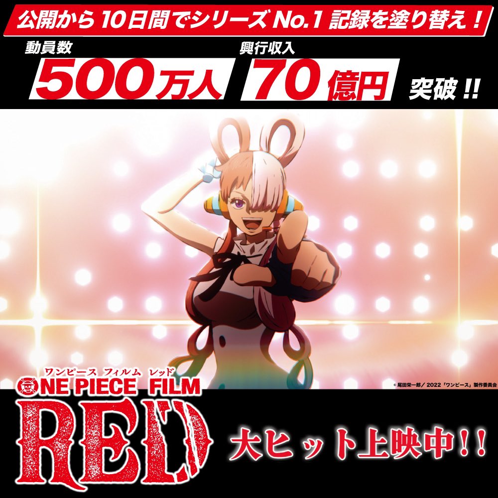 One Piece Film Red ネタバレ解禁で語られる ウタ の魅力や考察 間桐桜の要素を見る解釈も Togetter