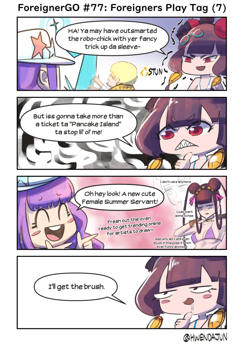 ForeignerGO #77: Foreigners Play Tag (7)
#FGO #フォーリナー 