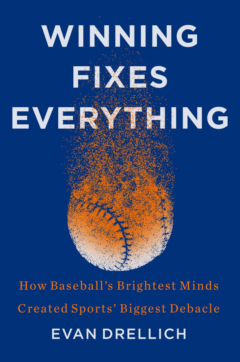 Thrilled to share the cover of "Winning Fixes Everything," the definitive book on the Houston Astros, their scandal, and baseball’s efficiency evolution in the last decade. Out Feb. 14, 2023, from <a href="/harperbooks/">Harper Books</a>.

Preorder here: silverunicornbooks.com/item/MEgaIBq6_…

amazon.com/Winning-Fixes-…