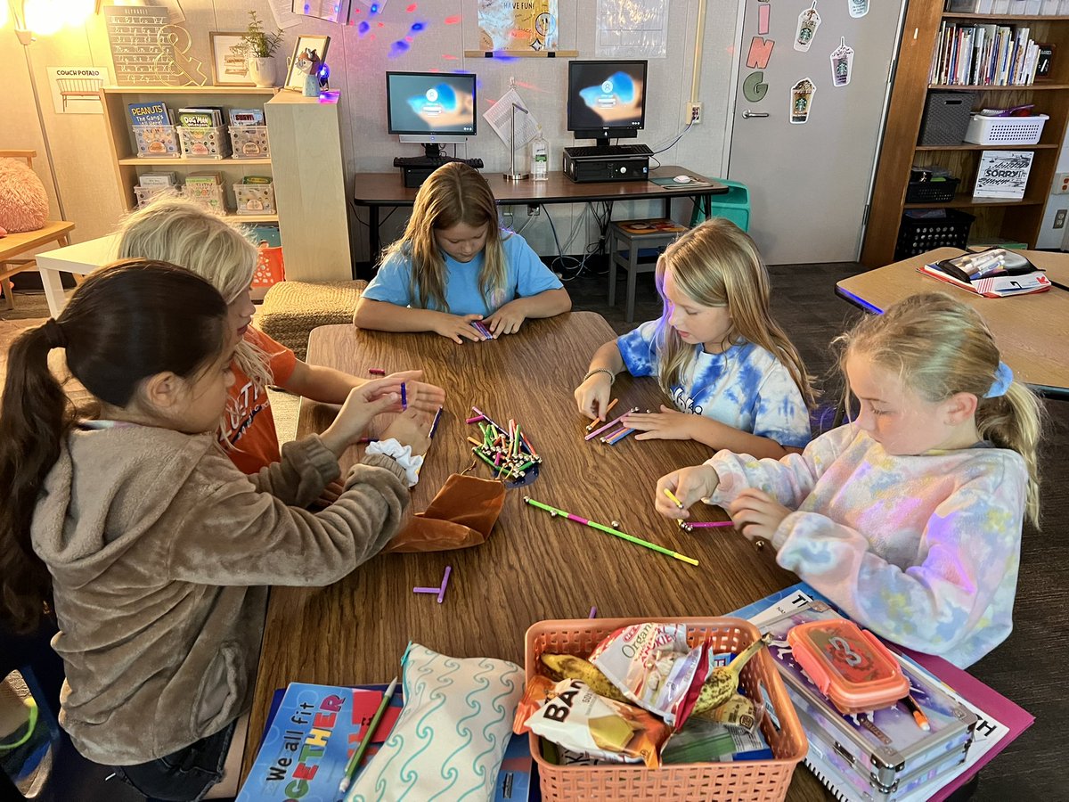 MrsMcM_DWE's tweet photo. We read, If I Built a School, and the kids had to build their own school using STEM items. So fun to see their creativity. Also, the Lego group included @HumbleISD_DWE and @KPeckEducator in their school! https://t.co/DsgJ2wVVMY