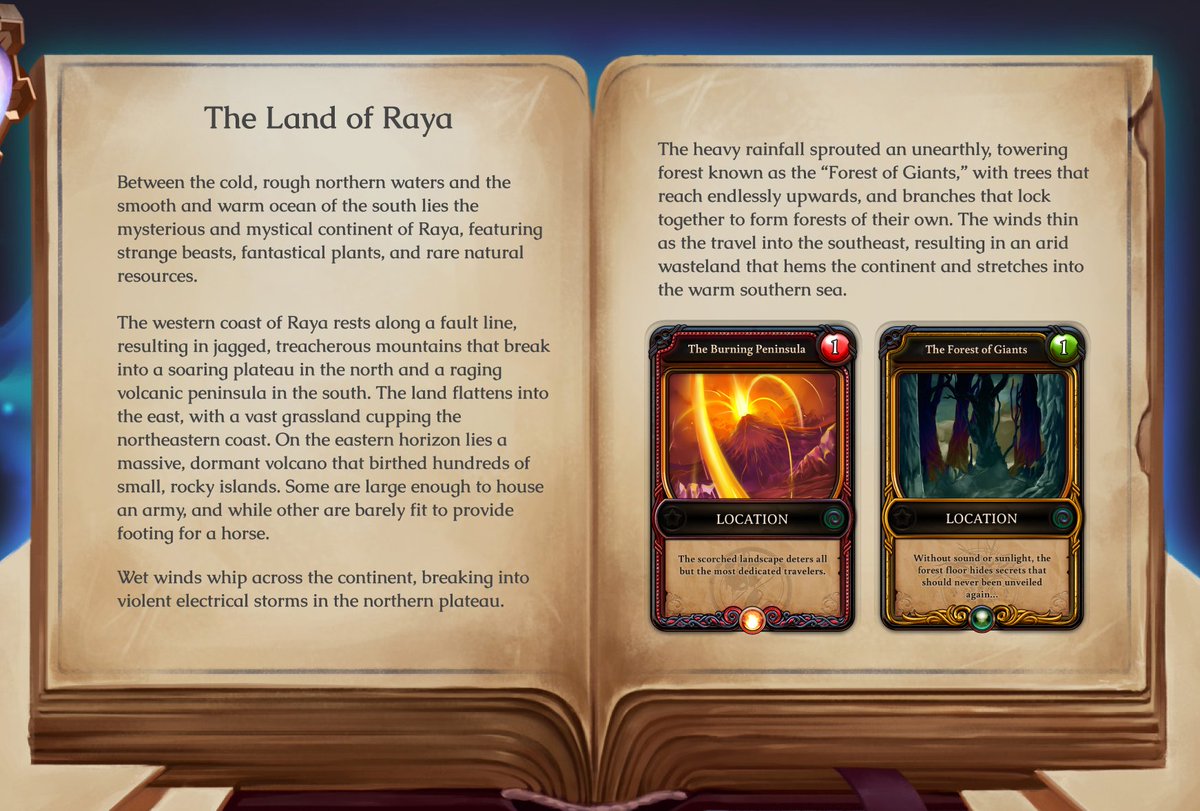 RaidEonTCG's tweet photo. Who doesn't like game lore? Every week, we will reveal a little piece of the game's mythos.
Also, stay tuned for the first installment of our #RaidEON blog series where we give the community an introduction to the game!
#Lore #NFTCommumity https://t.co/1MQj8fgelP