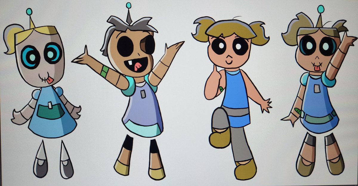 Beepinout's tweet photo. Cute #Hexafusion #kidcomic #invaderzim #ppg #powerpuffgirls #myart #myartwork #artistsontwitter #digitalartwork #DigitalArtist #digitalart #digitaldrawing #drawing https://t.co/8Xifswr3Qy