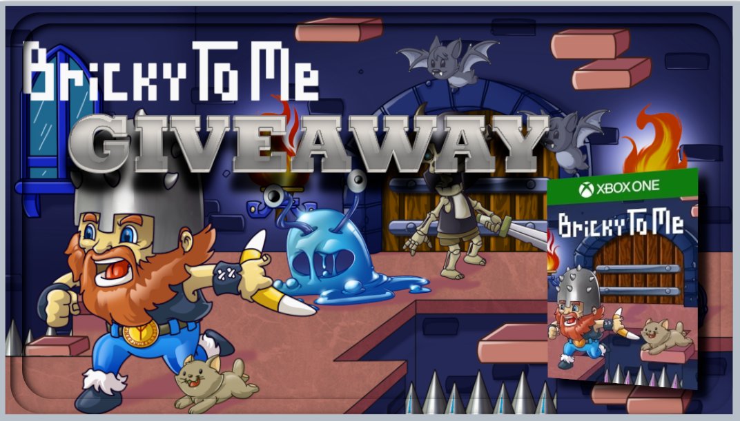 Dementcha's tweet photo. 🚨 #GiveawayAlert 🚨

Your chance to win a digital copy of "Bricky To Me" for #Xbox happens right now! 

▶️Follow 
🔁Retweet 
🌎(Worldwide contest)
🕐Ends Friday Aug 19th
#freecodefridaycontest #Giveaway https://t.co/OsJscrRHAN