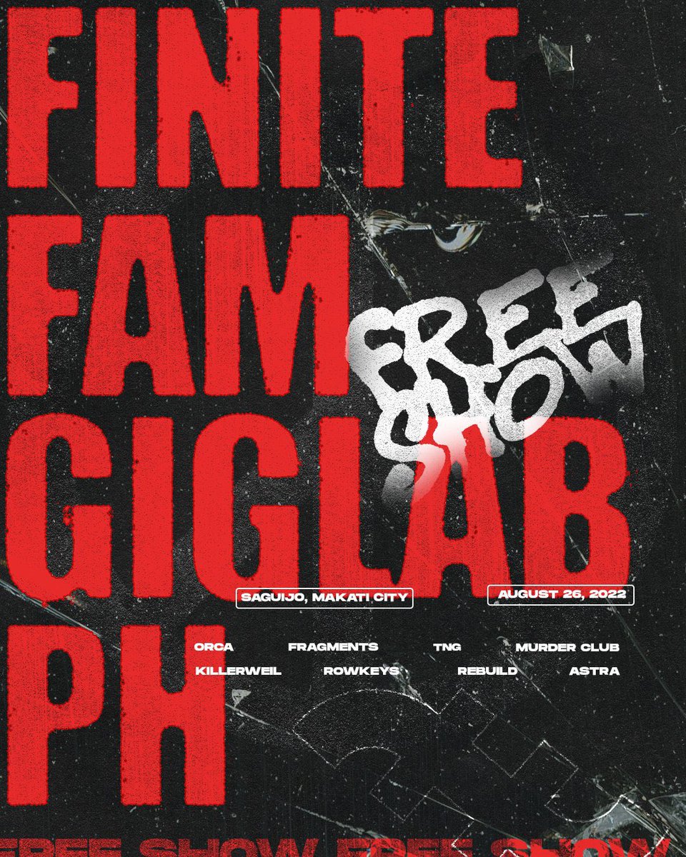fragmentscult's tweet photo. Back to back shows on the 26th and 27th of August.
Come thru!
#FragmentsCult
#MacbethPH
#TuneLabPH
#KNYACollective https://t.co/dKMIJgTNDR