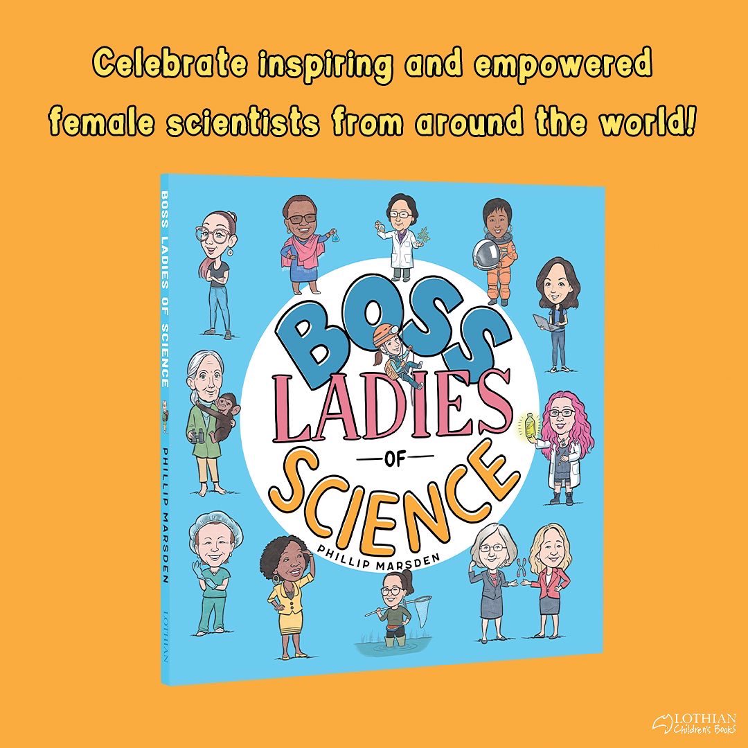 It’s #ScienceWeek in Australia. Here’s astrophysicist and science communicator extraordinaire <a href="/AstroKirsten/">Dr Kirsten Banks</a>, as featured in my new kid’s book BOSS LADIES OF SCIENCE. Out now from <a href="/HachetteKidsANZ/">Hachette Children's Books ANZ</a>