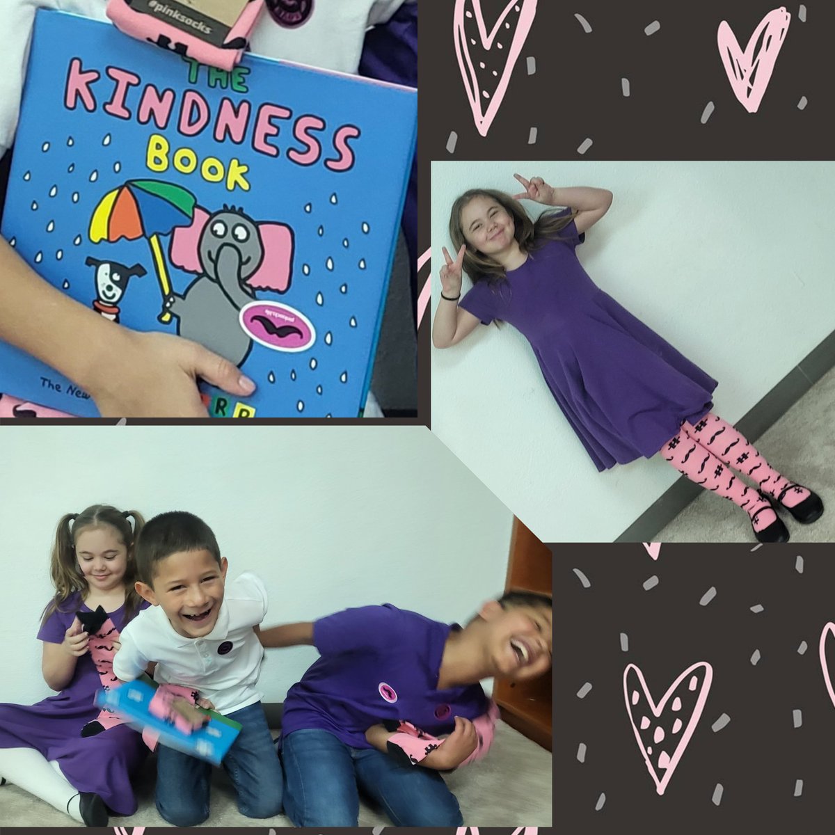 K_Polhemus's tweet photo. A great big 💗HOOAH💗 goes out to our newest members of the #PinkSockTribe!! Kindness Rocks With Kindness Socks🤗🥰 #Thrive #SISDcounseling #TeamSISD https://t.co/fZA9QOKqFb