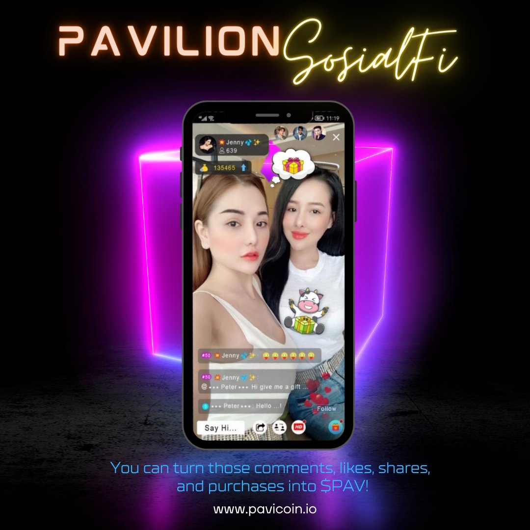 pavcoin's tweet photo. 🔥🔥Pavilion SocialFi is a decentralized social media platform that allows ANYONE to monetize their following by tokenizing the content they create. ‼️‼️
Youtube: https://t.co/IiPpGtORss
Tele  group: https://t.co/dHmcnIEC8H
Tele channel: https://t.co/zCAF7BYS56
#PAV #crypto #coin https://t.co/INh77cxKmz