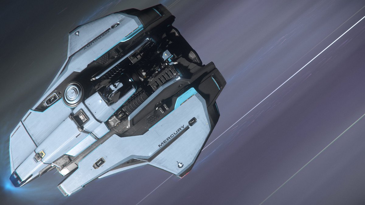 Quantum into the unknown with the Mercury Star Runner #SCShipShowdown #StarCitizen <a href="/RobertsSpaceInd/">Star Citizen</a>