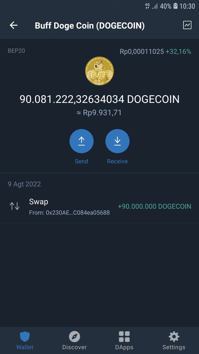 Senju03481850's tweet photo. @buffdogecoin 0x230AE03b03BdBab42863DF81F5c78C084ea05688 https://t.co/Nwl5vqsAaL