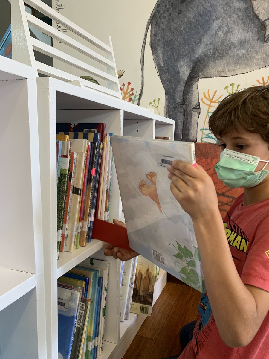 Leah_Ittner's tweet photo. Shelf markers are an important tool in the library to help us stay organized and find what we are looking for. We all need to do our part as a library community. AISM learners add art to help identify whose is whose. #aismlearns #wwoo #libraryspaces https://t.co/K332uxihP4