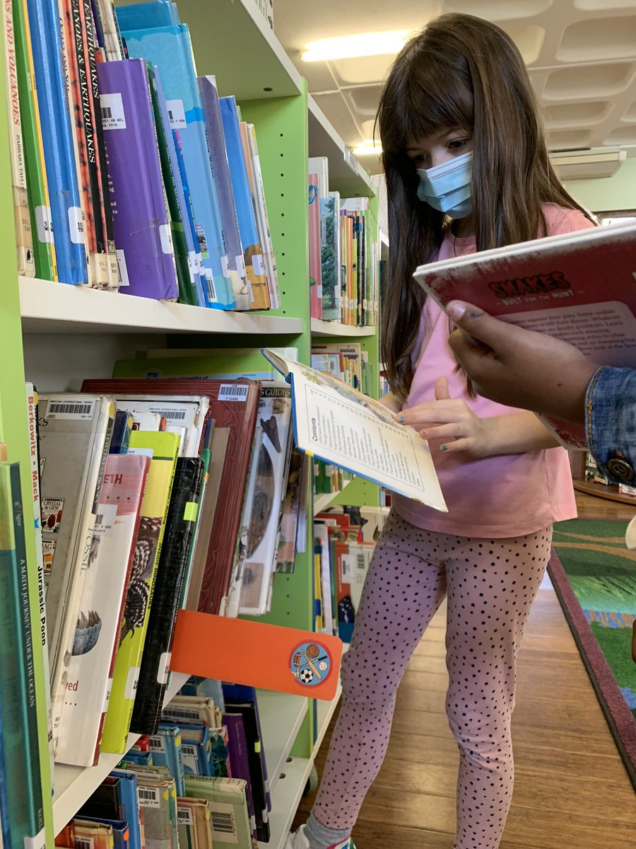 Leah_Ittner's tweet photo. Shelf markers are an important tool in the library to help us stay organized and find what we are looking for. We all need to do our part as a library community. AISM learners add art to help identify whose is whose. #aismlearns #wwoo #libraryspaces https://t.co/K332uxihP4