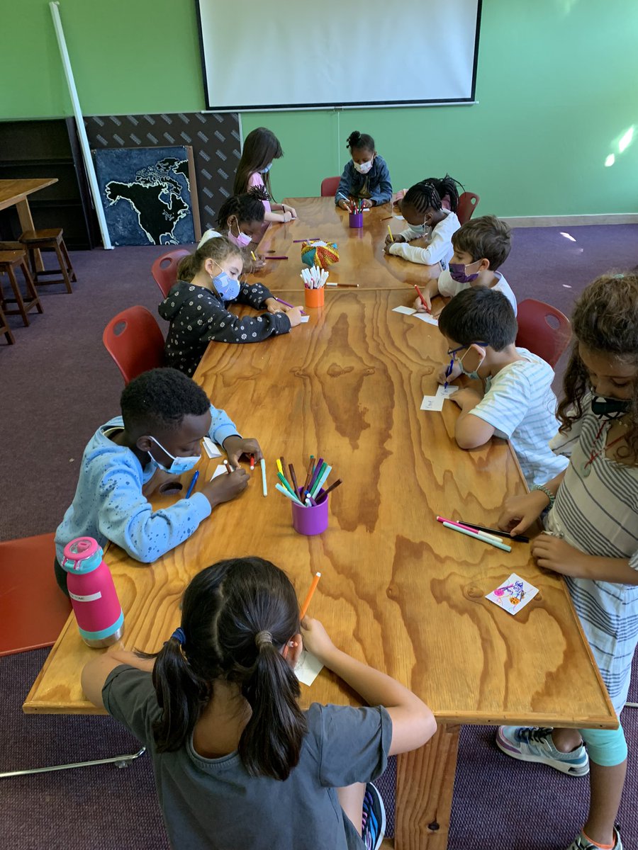 Leah_Ittner's tweet photo. Shelf markers are an important tool in the library to help us stay organized and find what we are looking for. We all need to do our part as a library community. AISM learners add art to help identify whose is whose. #aismlearns #wwoo #libraryspaces https://t.co/K332uxihP4
